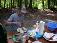 A Camping Breakfast